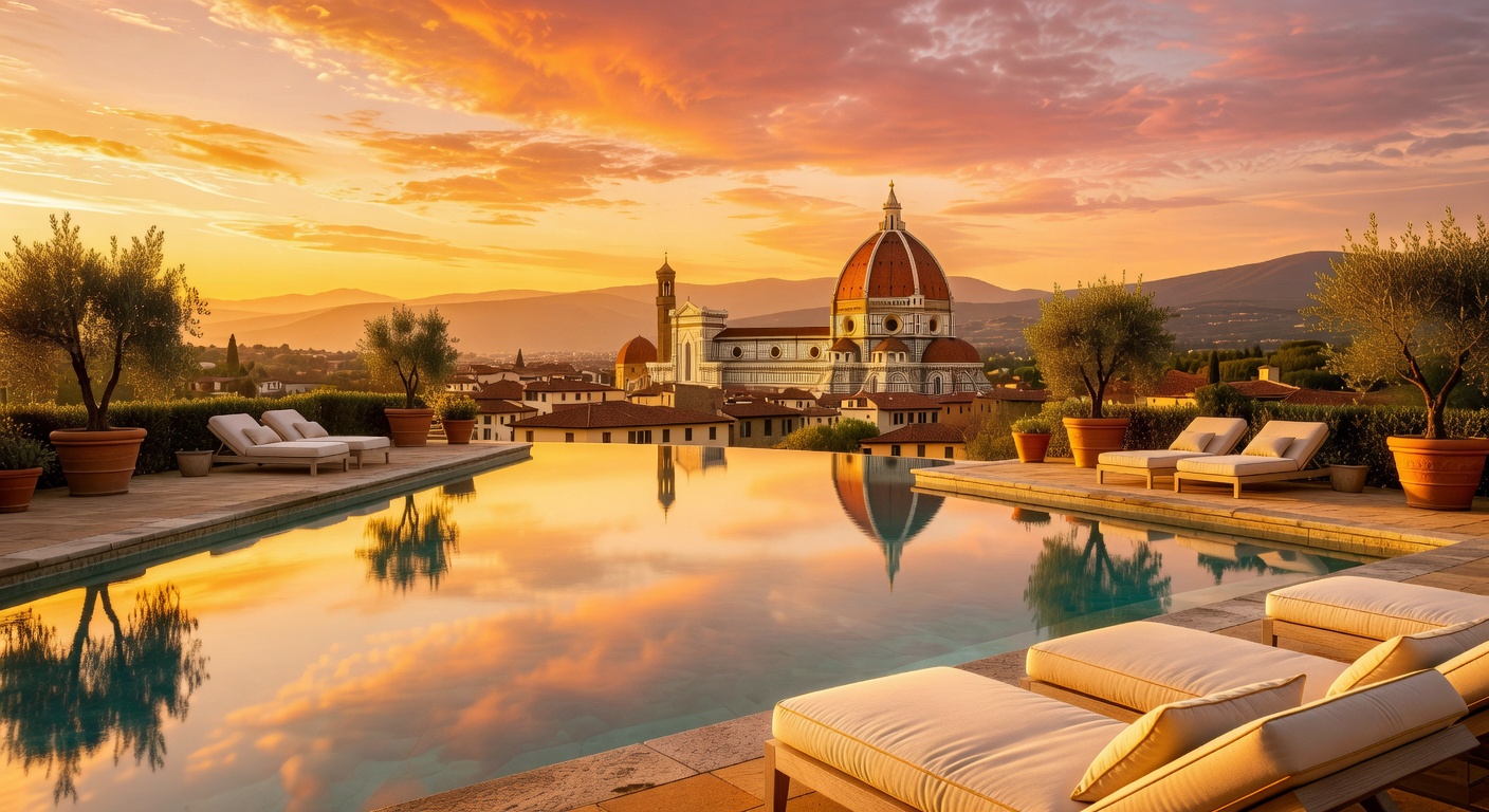 florence spa sunset hero